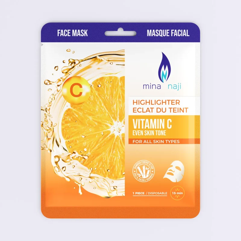 Face Mask Vitamin C Front